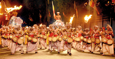 Esala Perahera - Kandy - Cultural and Traditional Attire - Acoustic Rhythms.